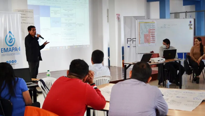 Ecuador: Tercer taller de aprendizaje vinculado a resultados del Programa de Fortalecimiento de Agua y Saneamiento (PFA)
