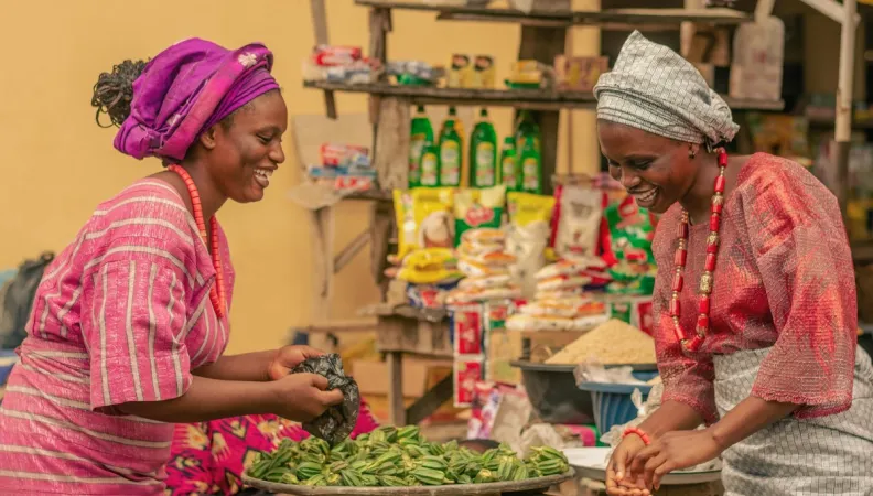 Femmes marché